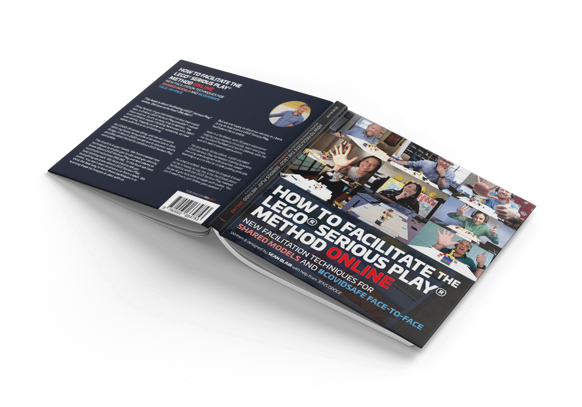 SERIOUSWORK book cover of: how_to_facilitate_the_lego_serious_play_method_online_book